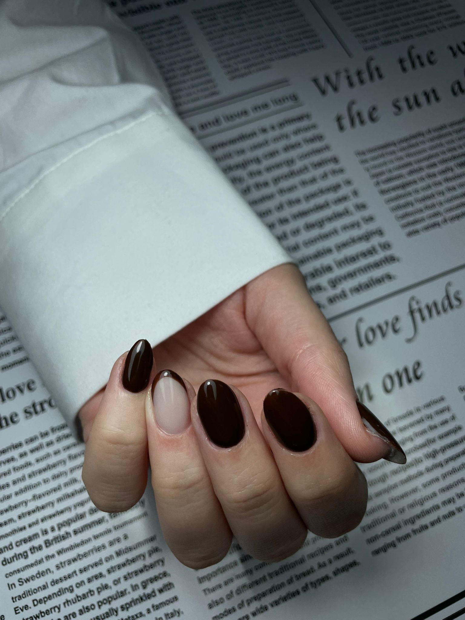 Nail art çalışması 8